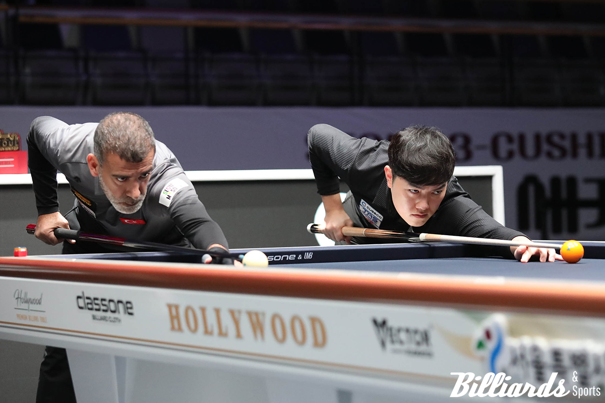 김준태 대 타슈데미르의 준결승 뱅킹.