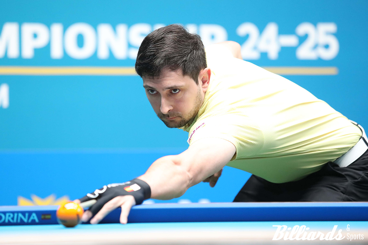 김영원과 준결승전에서 맞붙는 다비드 마르티네스(크라운해태)