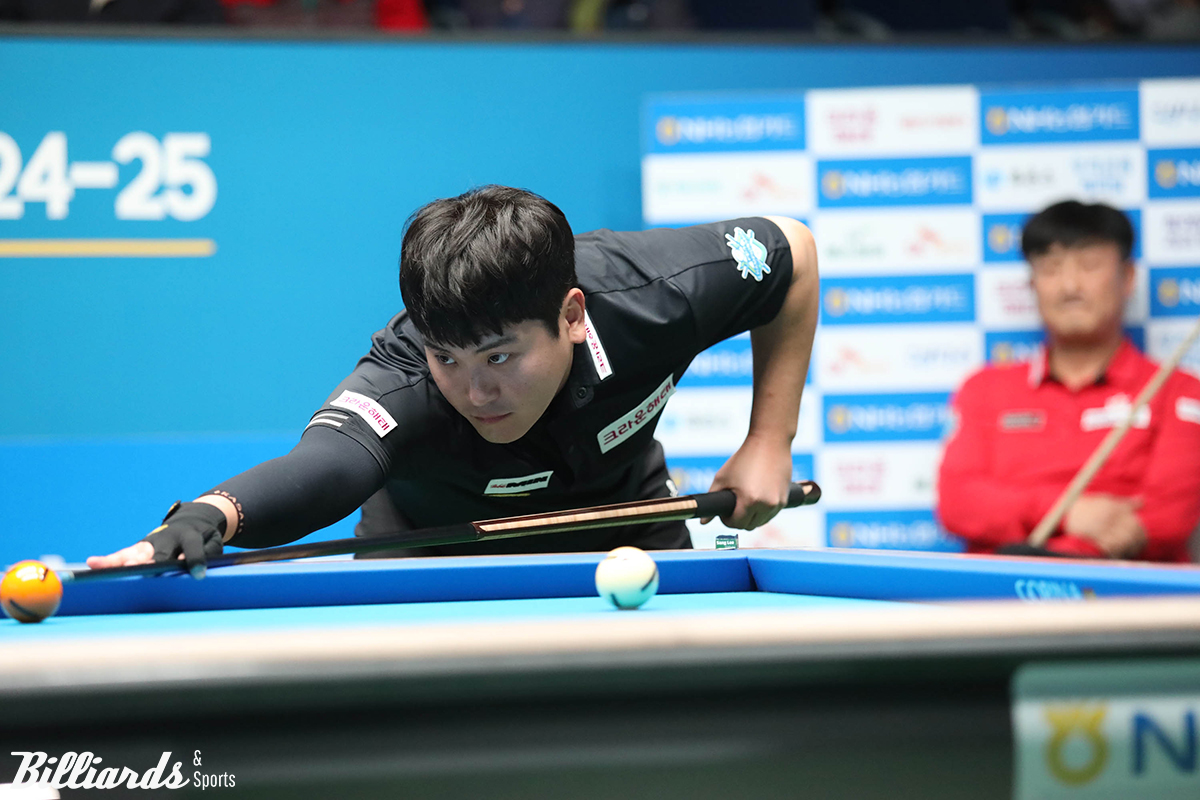 오태준은 1세트에 하이런 13점을 맞고 패했지만, 2세트에 하이런 12점으로 응수한 뒤 이충복과 접전을 벌였다.