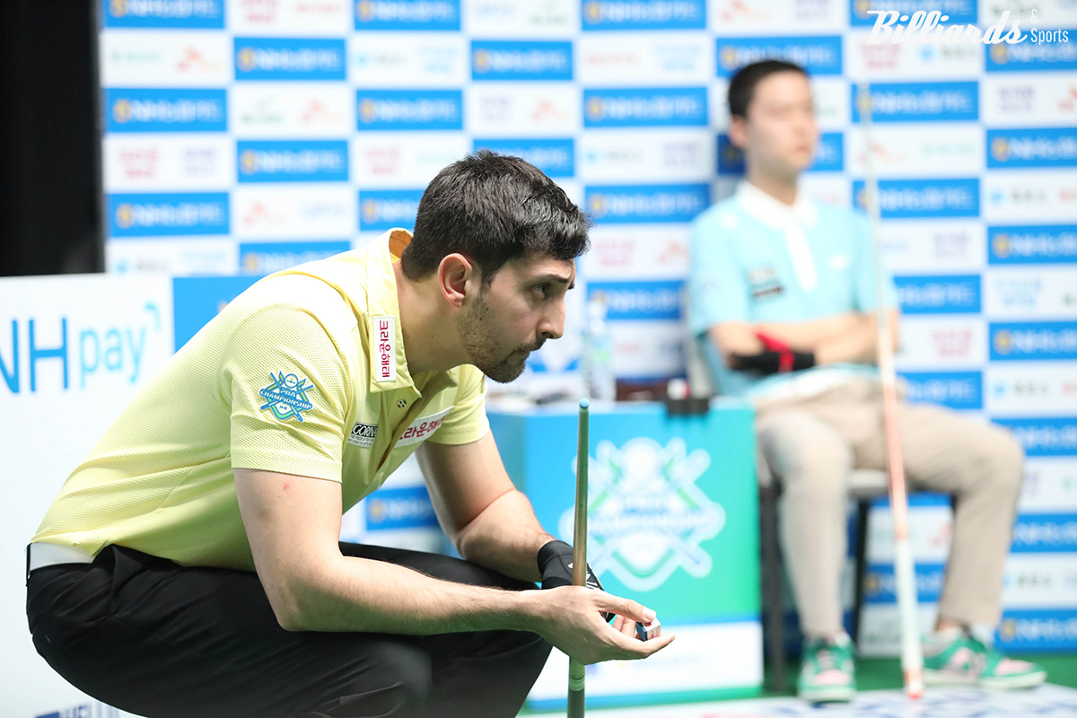 1cm 차이로 마지막 스리뱅크 샷이 득점 직전에 멈춰 서면서 두 선수의 운명이 엇갈렸다.