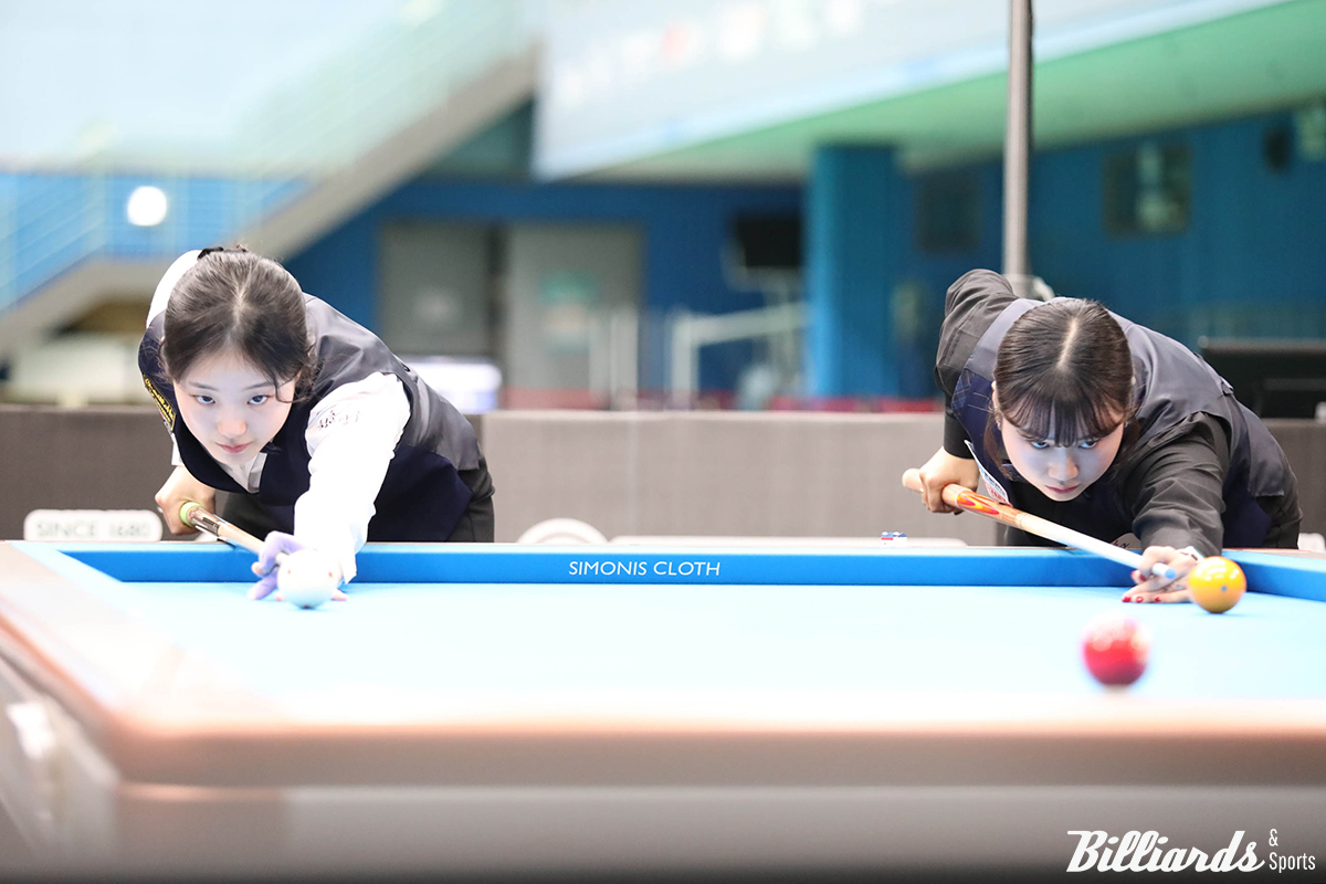 허채원 대 박세정의 결승전 뱅킹.