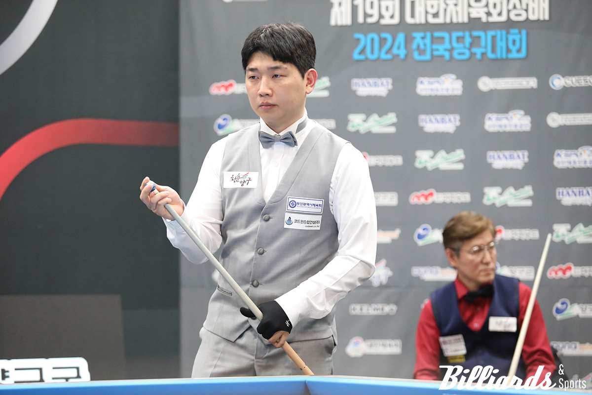 이정희와 준결승에서 맞붙은 김민석.