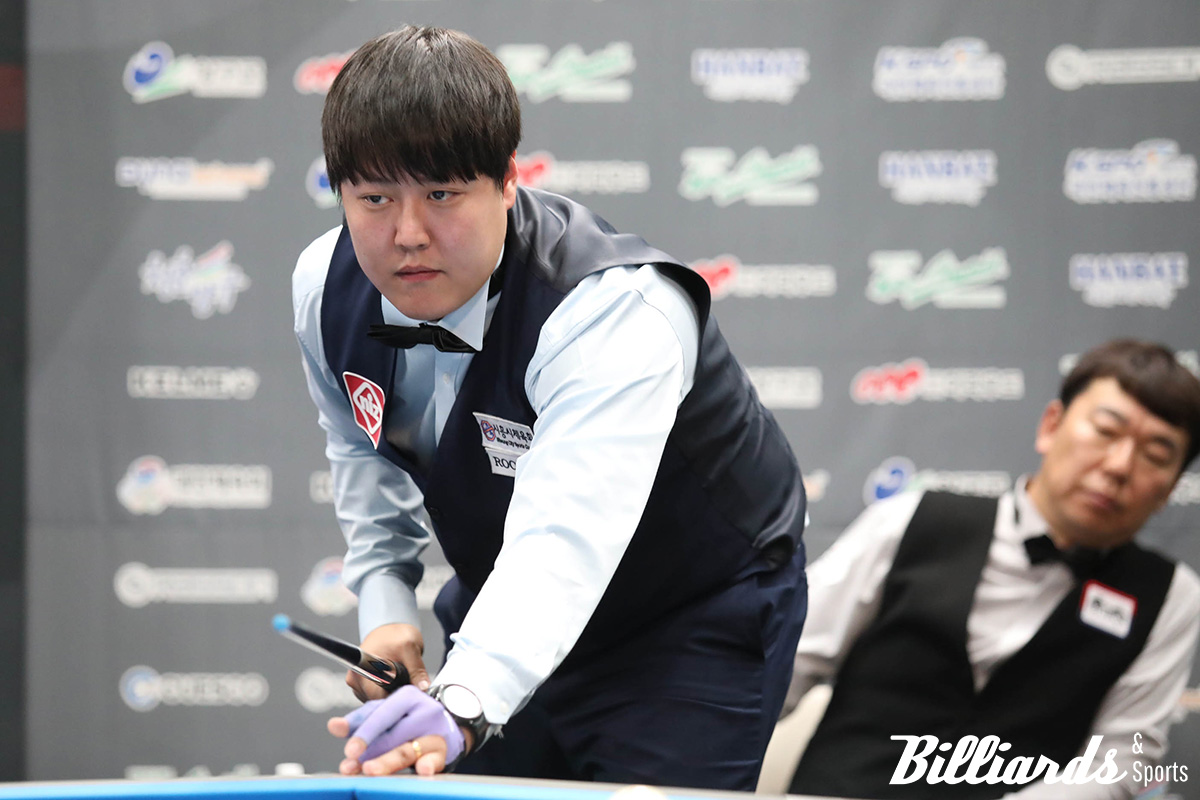 이형래를 꺾고 첫 전국대회 결승에 오른 이범열.