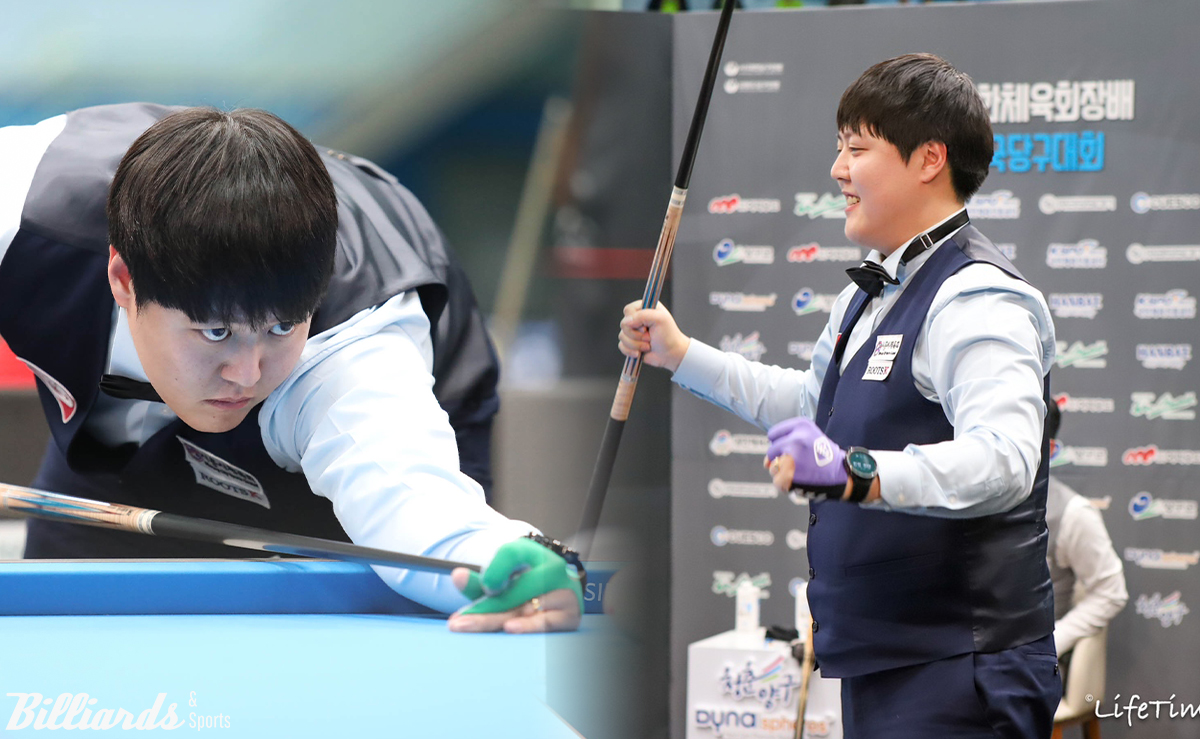 '주니어 세계선수권 준우승' 출신 이범열(시흥체육회)이 '제19회 대한체육회장배 2024 전국당구대회'에서 생애 첫 우승을 차지했다.  사진=양구/이용휘 기자, 대한당구연맹 제공.