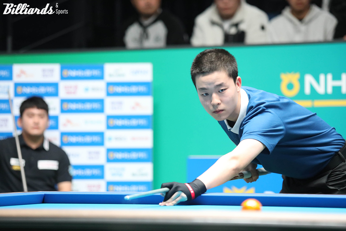 김영원은 6차 투어 우승으로 10만점을 받아 총 17만4500점을 기록하며 PBA 10개 투어 종합랭킹에서 톱4로 올라왔다.