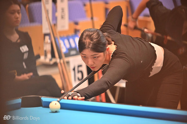 32강에 진출한 권보미(강원).