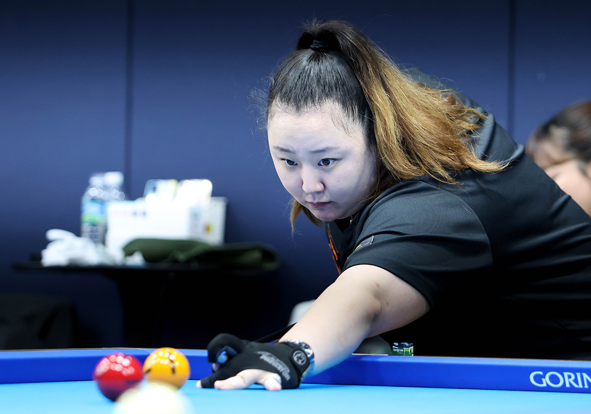 '3쿠션 전설' 고 이상천의 딸 이올리비아(미국).