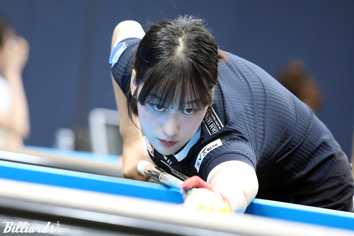 장가연은 64강에서 차유람(휴온스)과 대결한다.  빌리어즈앤스포츠 DB