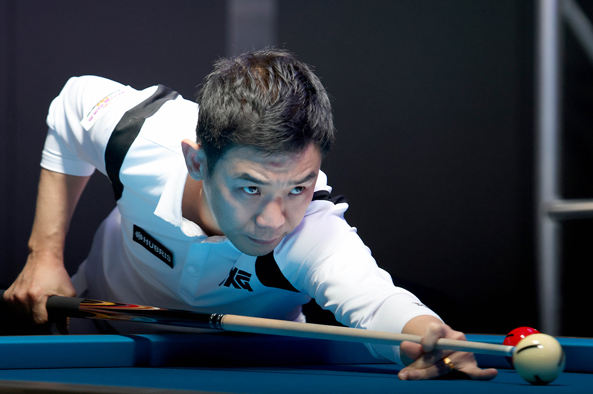 64강에 진출한 정경섭.