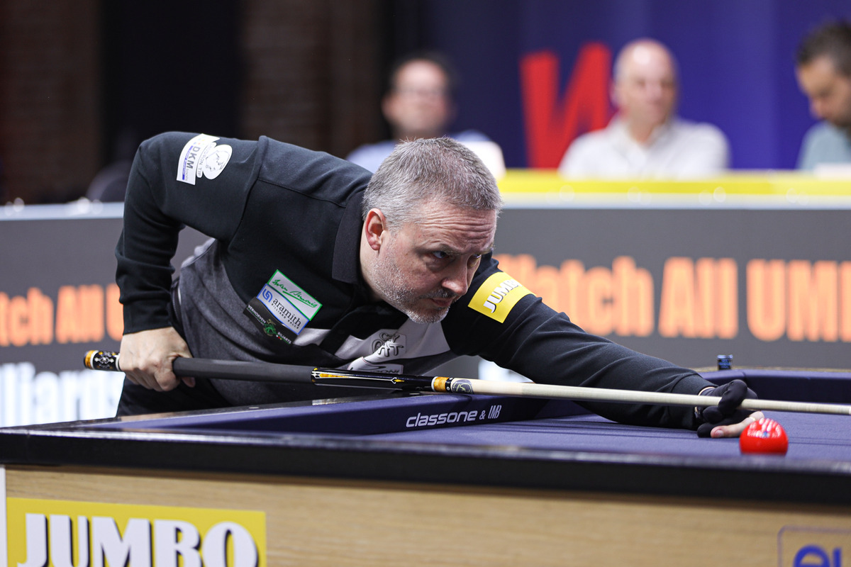 '복귀 황제' 프레데리크 쿠드롱(벨기에)이 한국시간 4일 오후 5시에 시작하는 샤름 엘 셰이크 3쿠션 당구월드컵 최종예선에 출전한다. 사진=SOOP 제공