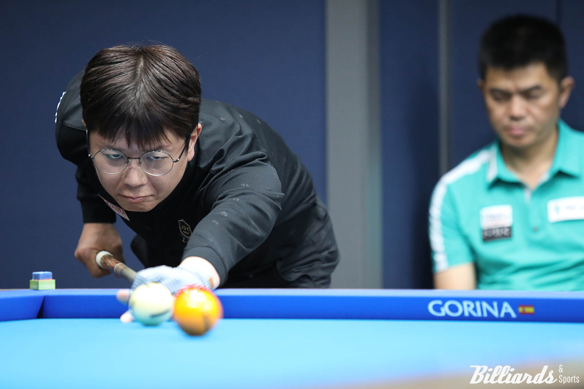 최성원을 꺾고 64강에 올라간 최정하.