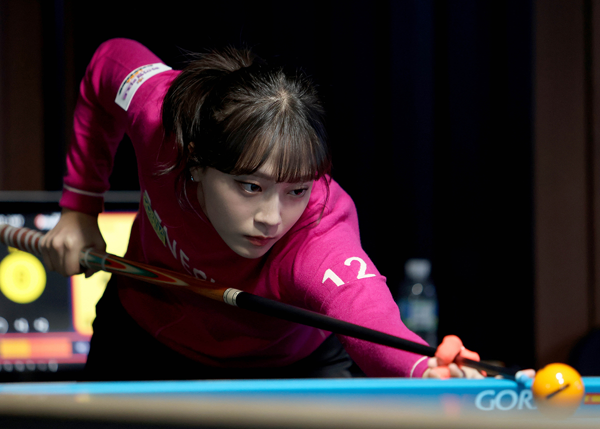 '돌풍' 정보윤1은 강지은과 8강행을 다툰다.