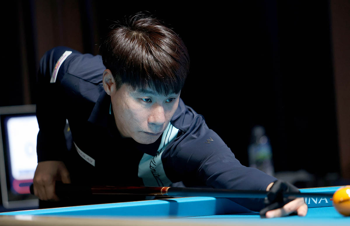 부라크 하샤시를 꺾고 32강에 오른 배정두.