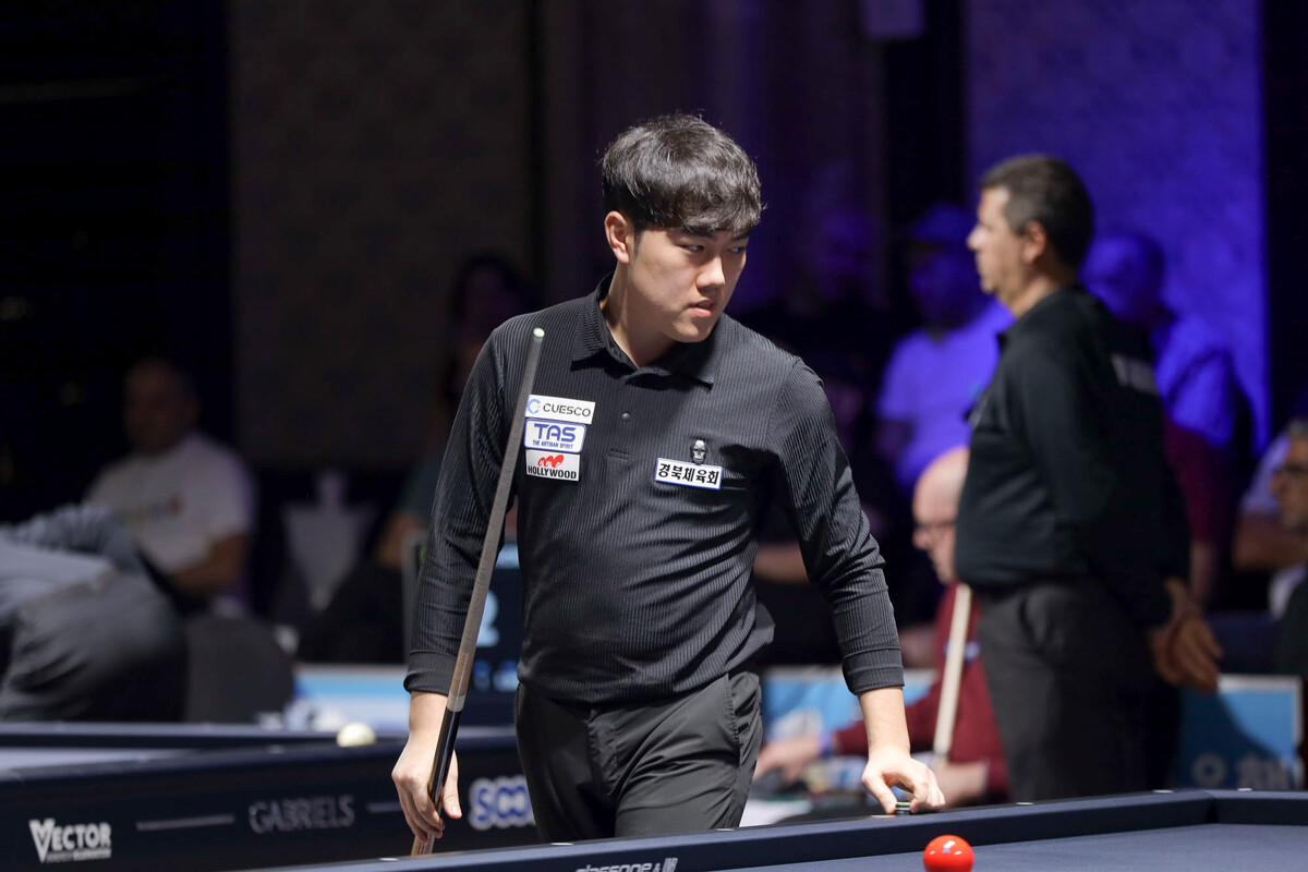 김준태(경북체육회)는 첫 경기를 승리하며 무난하게 조별리그를 출발했다.