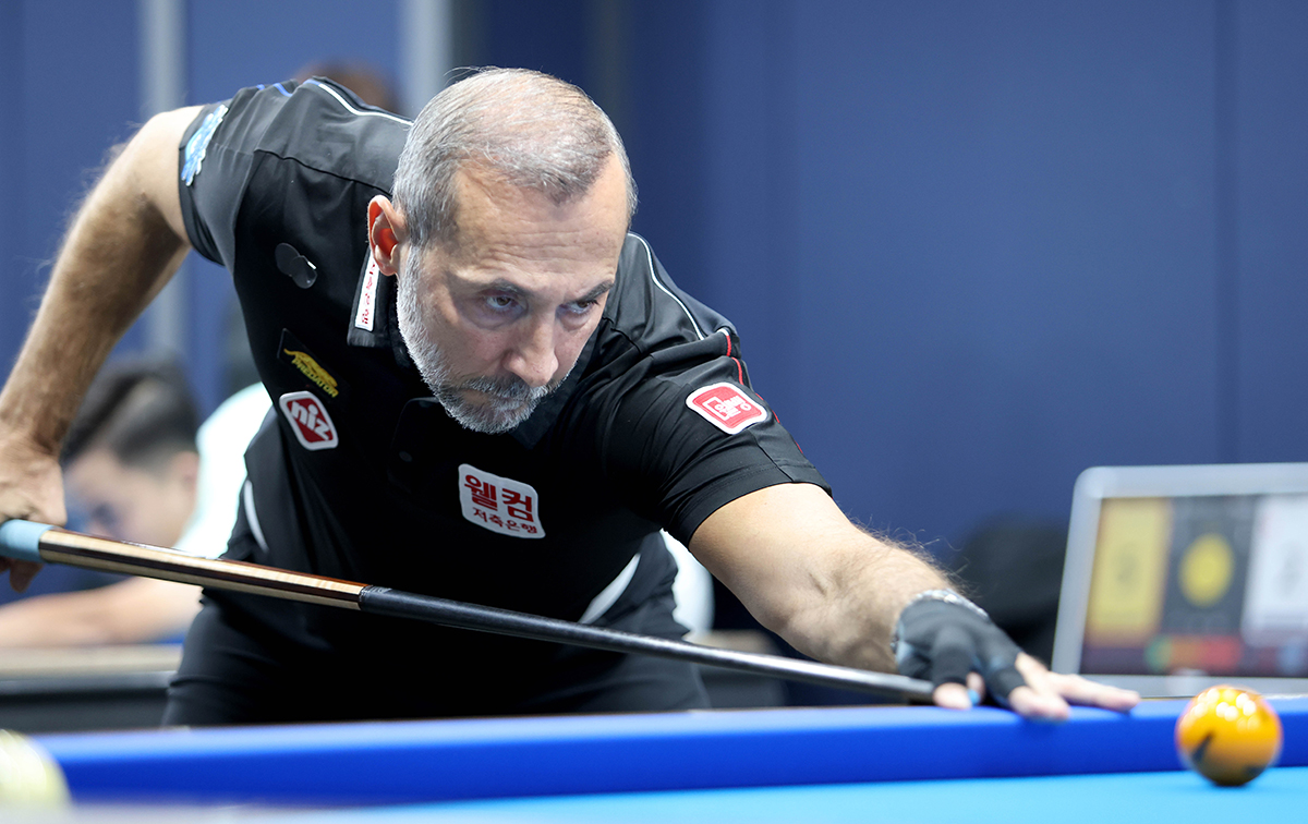 64강에서 구자복에게 0-3으로 져 탈락한 세미 사이그너(웰컴저축은행).