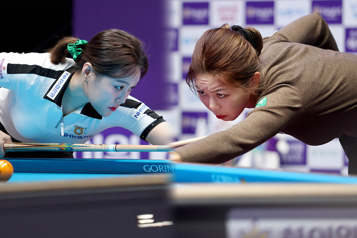 김보미와 김가영이 두 번째 결승전 대결을 치른다. 사진=PBA