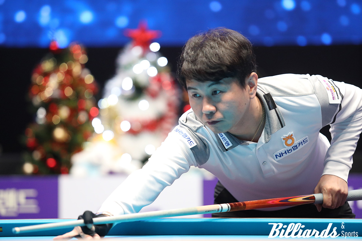 김현우1가 모리 유스케를 꺾고 시즌 첫 준결승 진출에 성공했다. 사진=정선/이용휘 기자