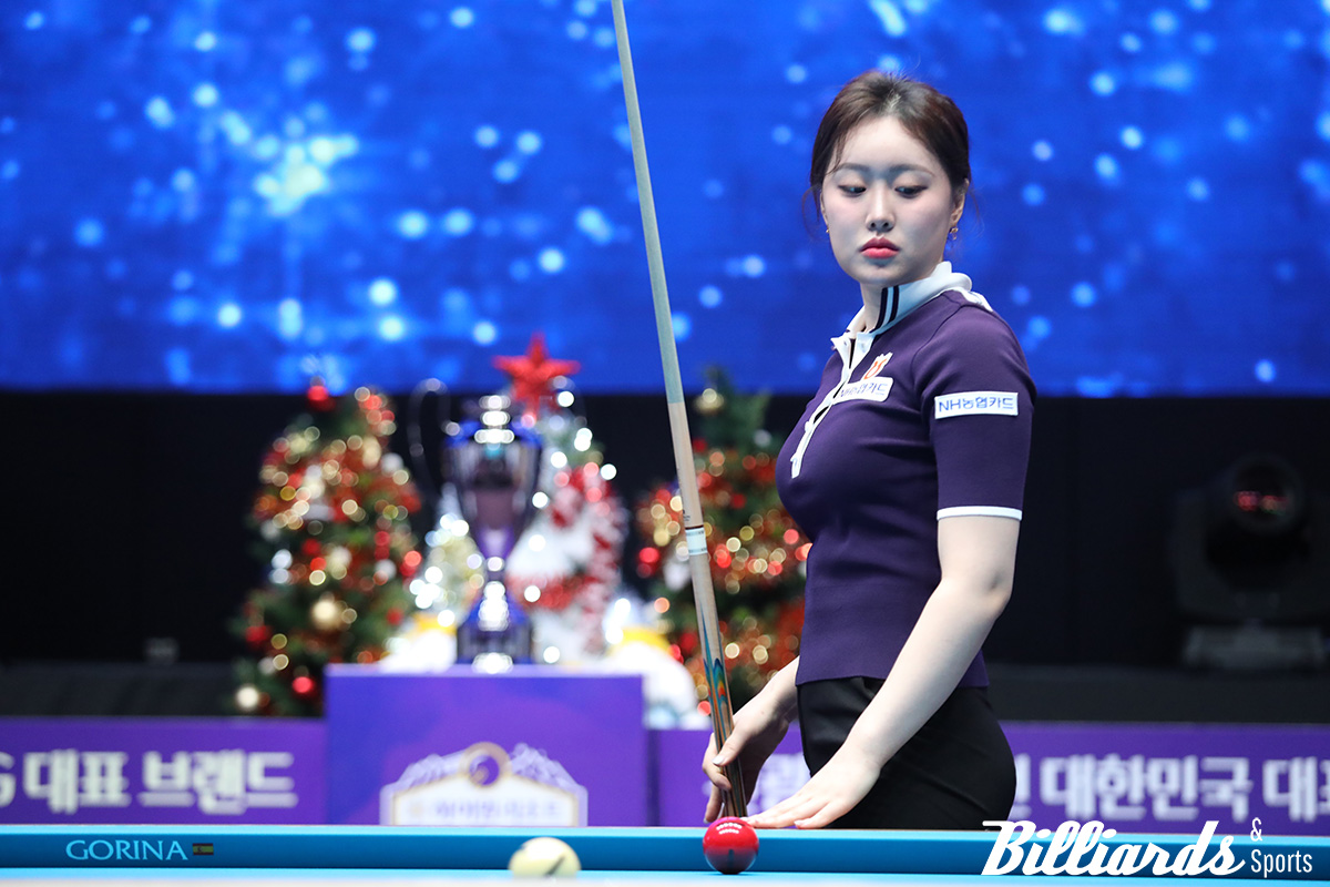 김보미(NH농협카드)가 '하이원리조트 LPBA 챔피언십 2024' 준우승을 차지했다. 사진=정선/이용휘 기자