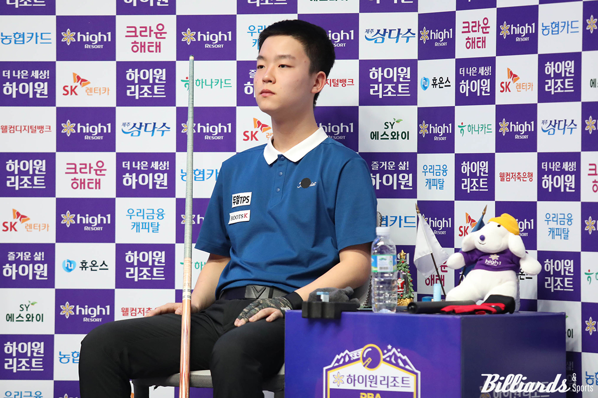 김영원은 5세트에 9:14에서 14:14 동점을 만들며 역전승을 눈앞에 두었으나, 세트포인트를 실패하면서 아쉽게 패했다.