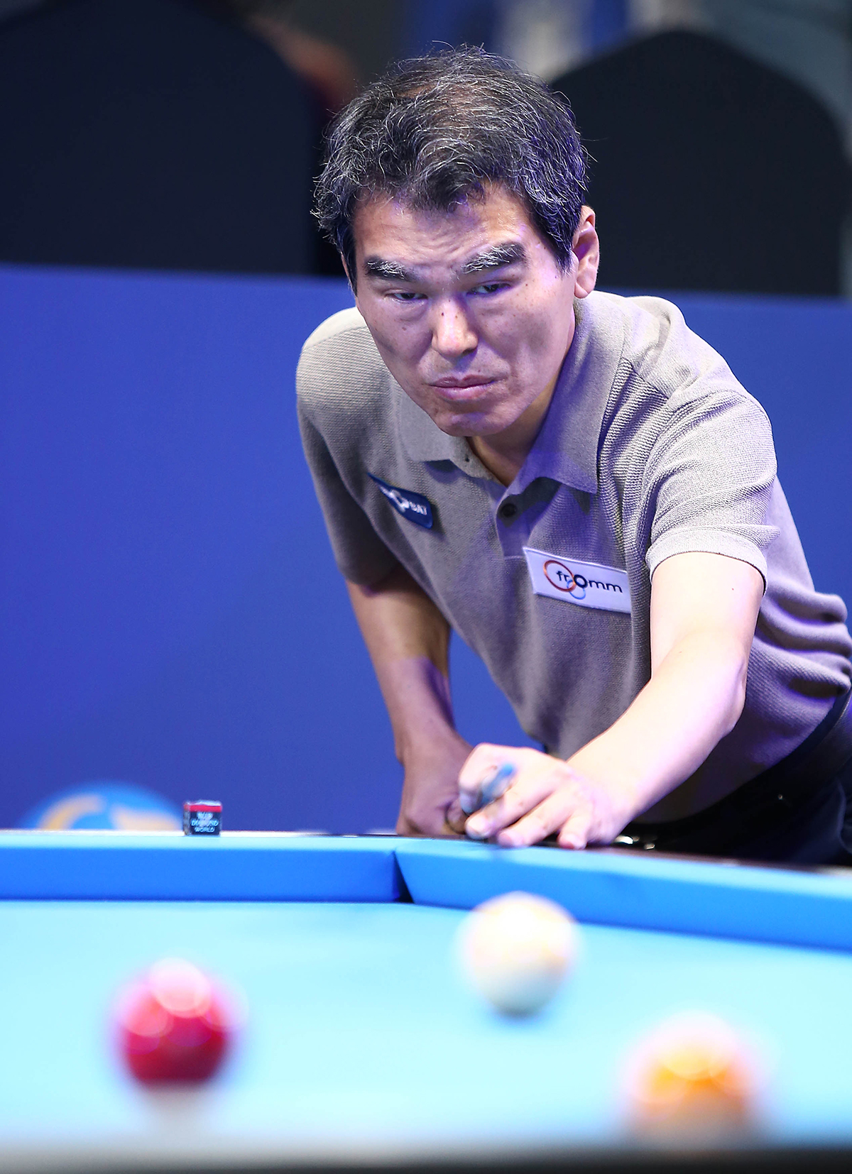 프로당구(PBA) 투어를 통해 제2의 당구 인생을 펼치고 있는 '72세 노장' 장성출이 식지 않는 열정으로 도전을 이어가고 있다.  사진=빌리어즈앤스포츠 DB, PBA 제공