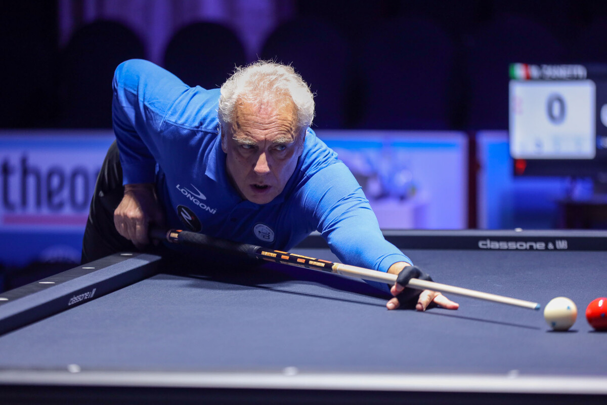 마르코 자네티(이탈리아)가 최근 인터뷰에서 한국의 프로당구(PBA)에 대한 자신의 긍정적인 견해를 밝혔다.  사진=SOOP 제공