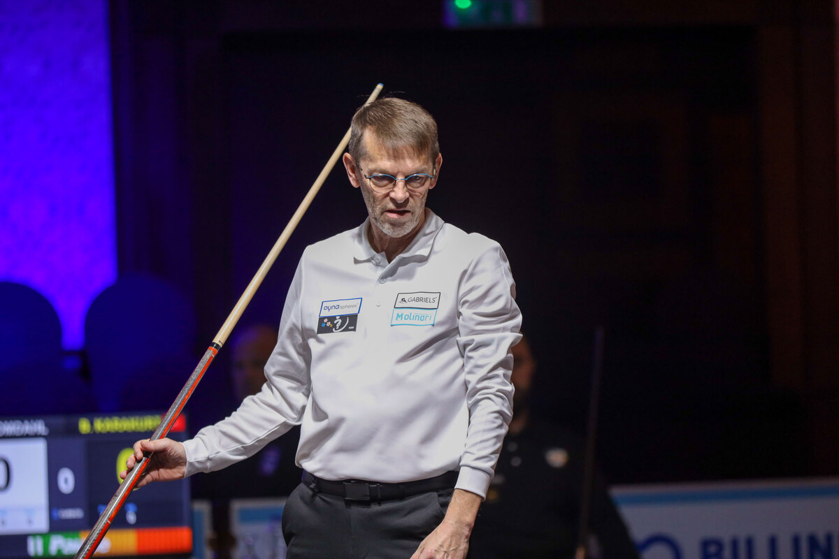 김행직과 함께 세계랭키 11위에서 16위로 하락한 토브욘 블롬달도 '보고타 당구월드컵'에서 Q라운드(최종 예선)부터 출전하게 된다. 사진=SOOP 제공