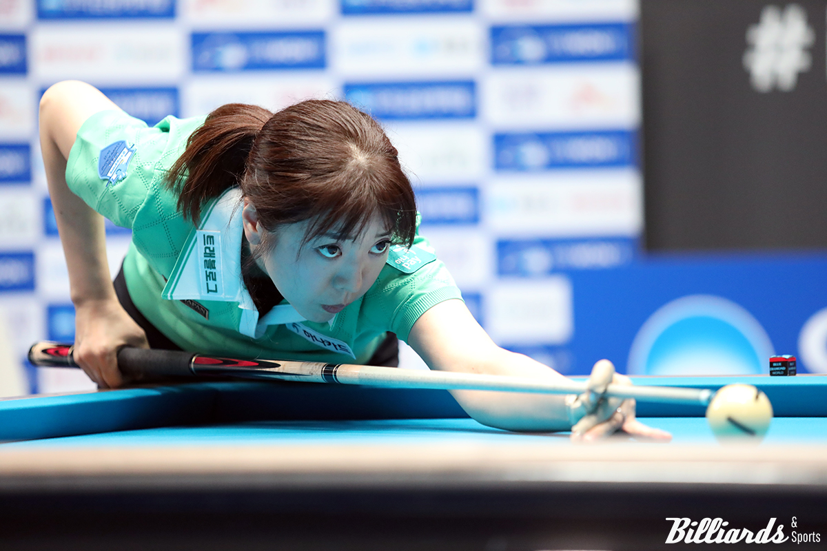 사카이 아야코(하나카드)가 새해 인사를 전하며 이번 시즌 남은 투어와 팀리그에서 각오를 다졌다.  사진=비리어즈앤스포츠 DB