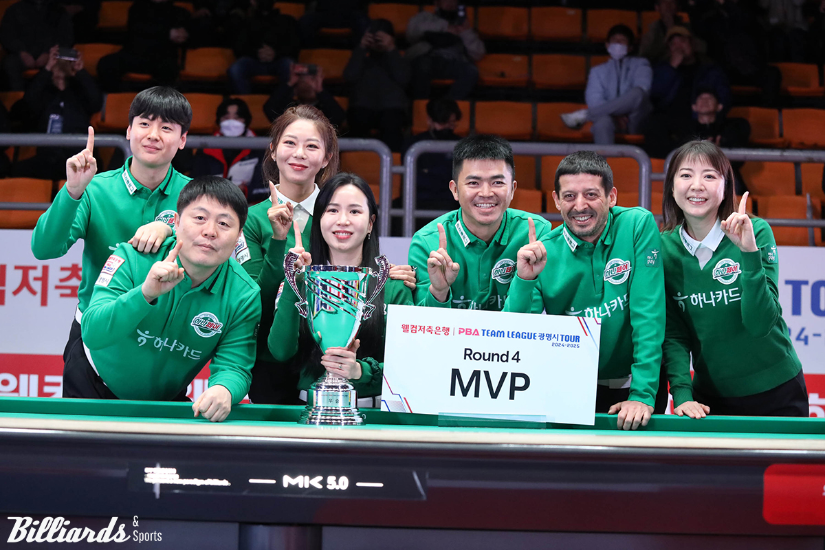 팀리그에서는 소속팀 하나카드가 4라운드에서 우승하며 두 시즌 연속 포스트시즌을 밟게 됐다. 