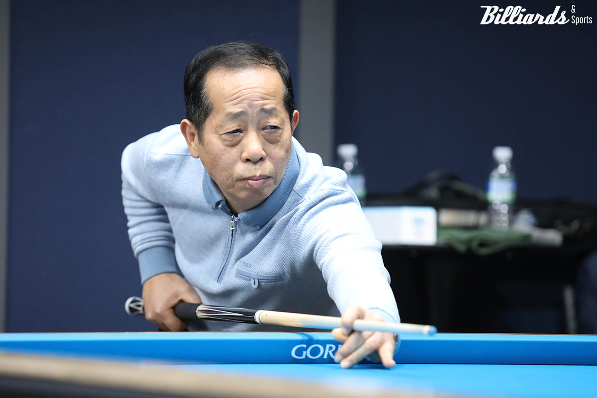 방콕아시안게임 동메달리스트 김정규가 프로당구 드림투어(2부) 두 번째 출전에서 8강에 진출했다.  사진=고양/이용휘 기자