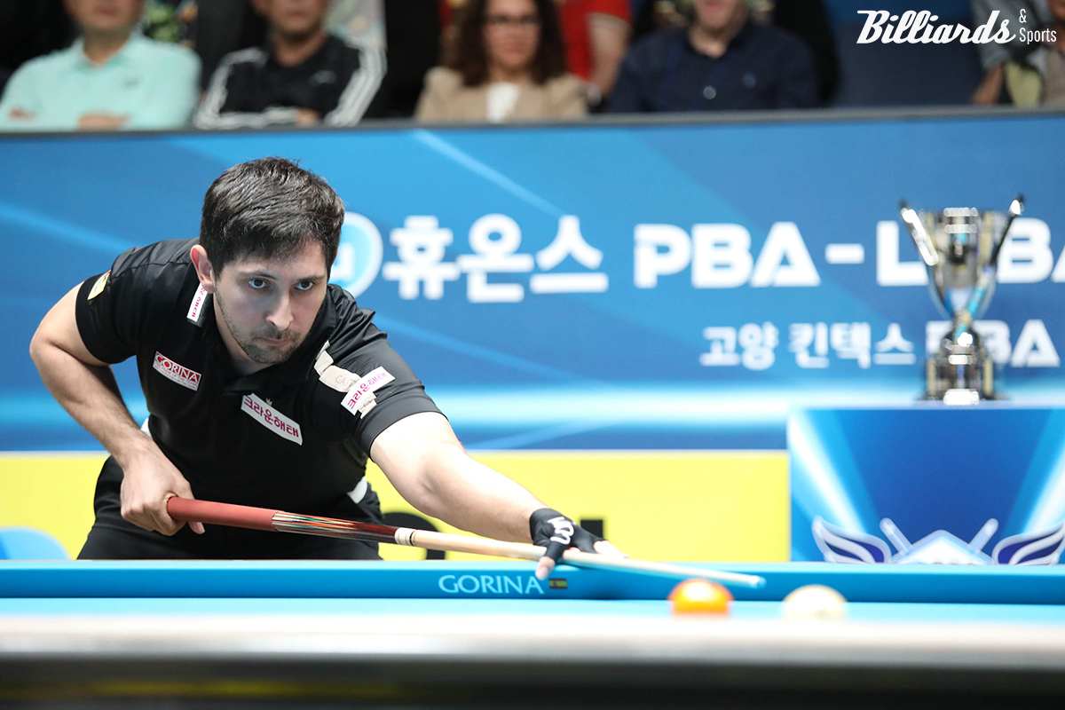 'PBA 성공 신화'를 쓴 다비드 마르티네스(크라운해태).  사진=빌리어즈앤스포츠 DB