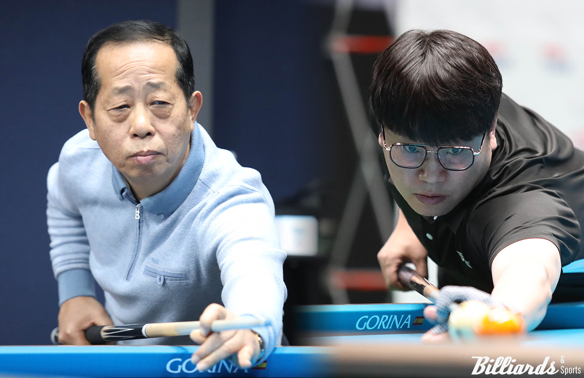 8강에서 탈락한 '방콕 아시안게임 동메달리스트' 김정규(왼쪽)와 준결승에 진출한 박지호(오른쪽).  사진=고양/이용휘 기자