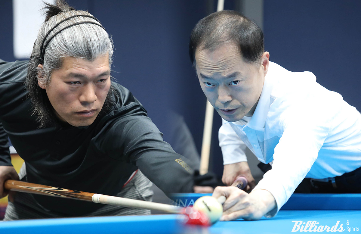 드림투어 6차전 결승에 진출한 윤순재(왼쪽)와 조방연(오른쪽).  사진=고양/이용휘 기자