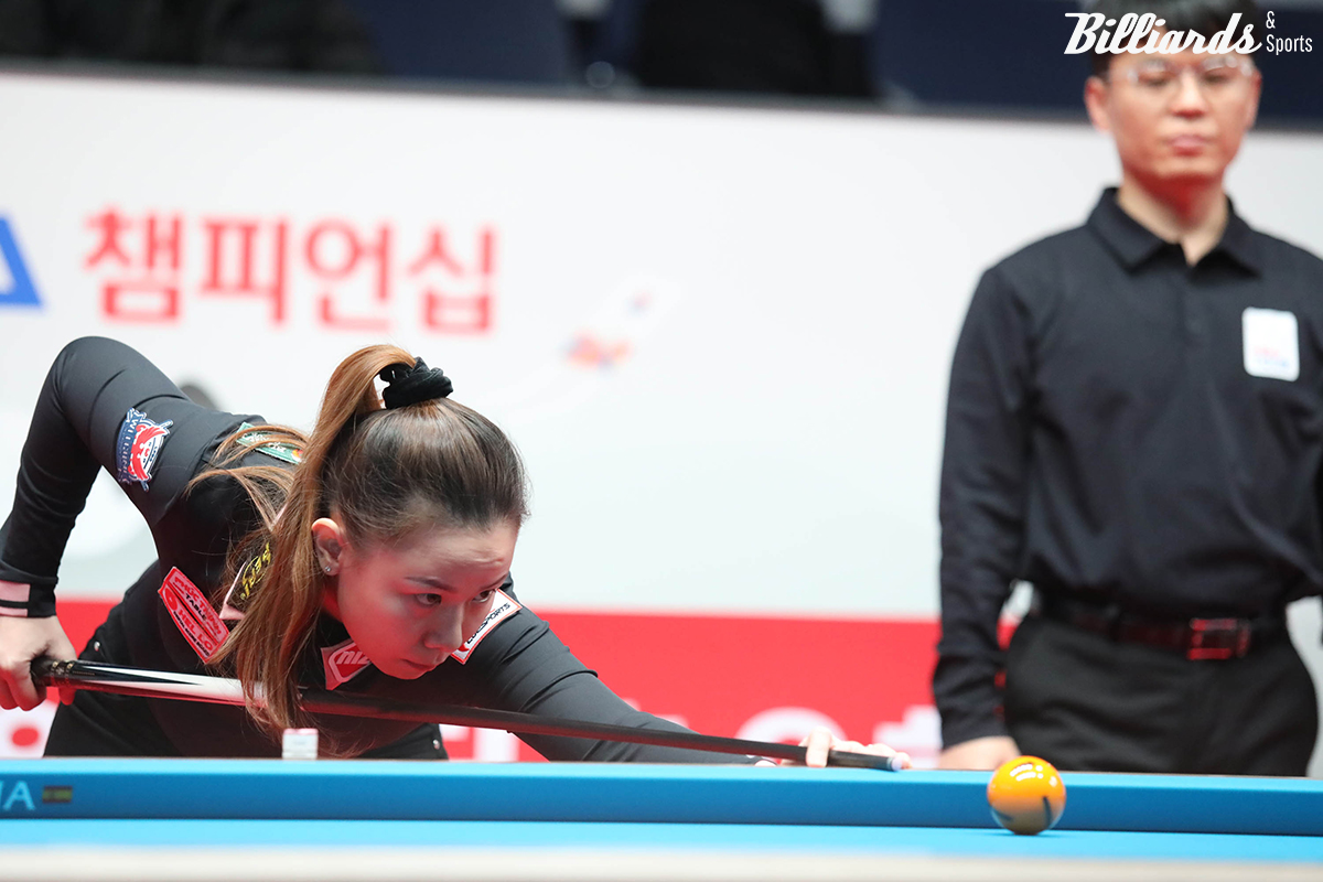 정보윤을 꺾고 프로 첫 승리를 거둔 응우옌호앙옌니.