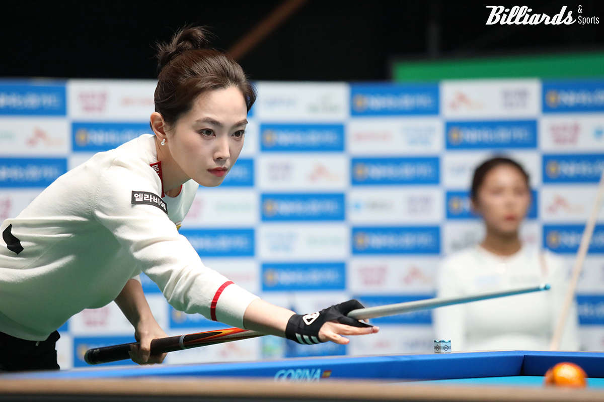 차유람은 지난 시즌 마지막에 복귀한 뒤 이번 시즌 정규투어에서 두 차례 준결승에 진출했으나, 모두 김가영에게 덜미를 잡혔다.