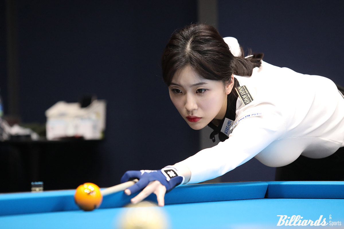 32강에서 스롱과 대결하는 정수빈(NH농협카드).