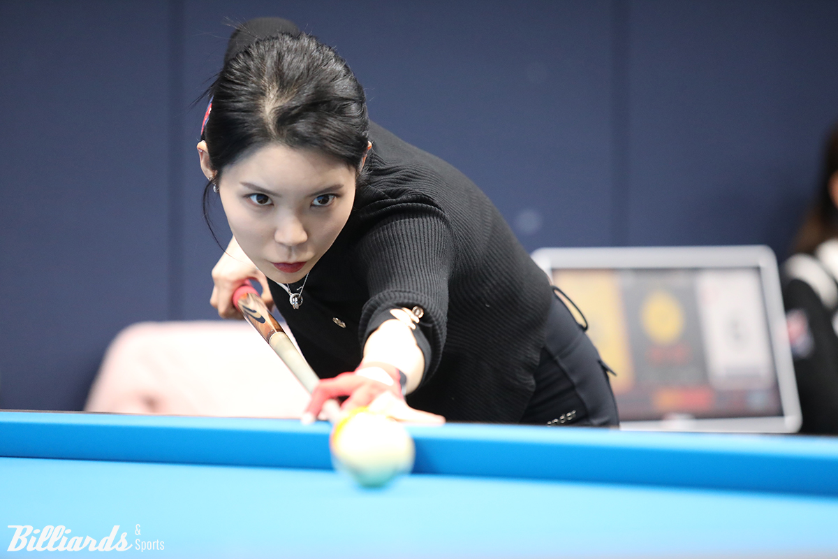 이우경은 24일 오후 6시에 열리는 32강전에서 김상아와 16강 진출을 다툰다.