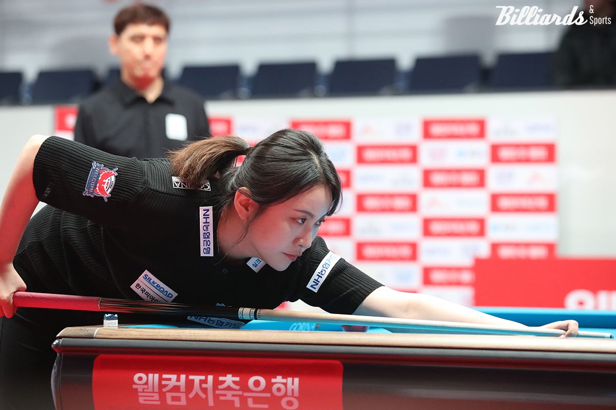 애버리지 1.316을 기록한 김민아(NH농협카드).