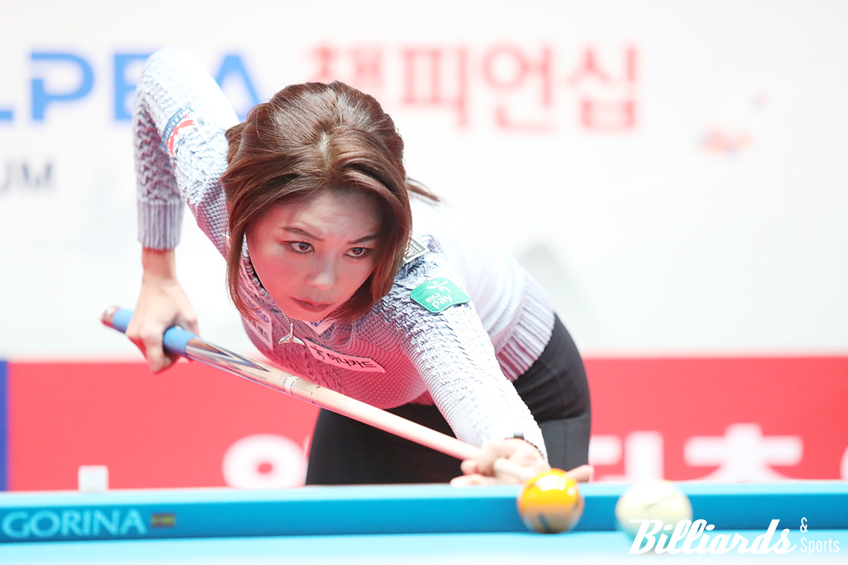 31연승을 달성한 김가영(하나카드). 사진=고양/이용휘 기자