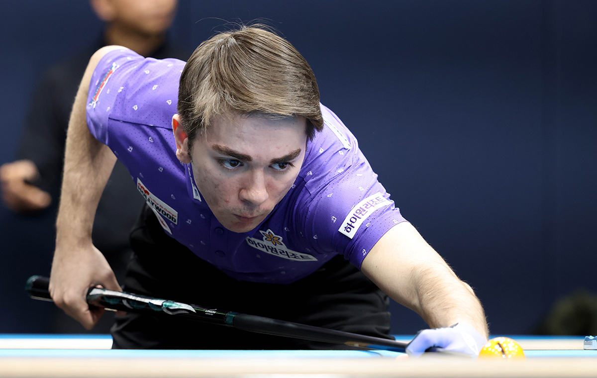 128강전을 56분 만에 3-0으로 가볍게 승리한 부라크 하샤시(하이원리조트).