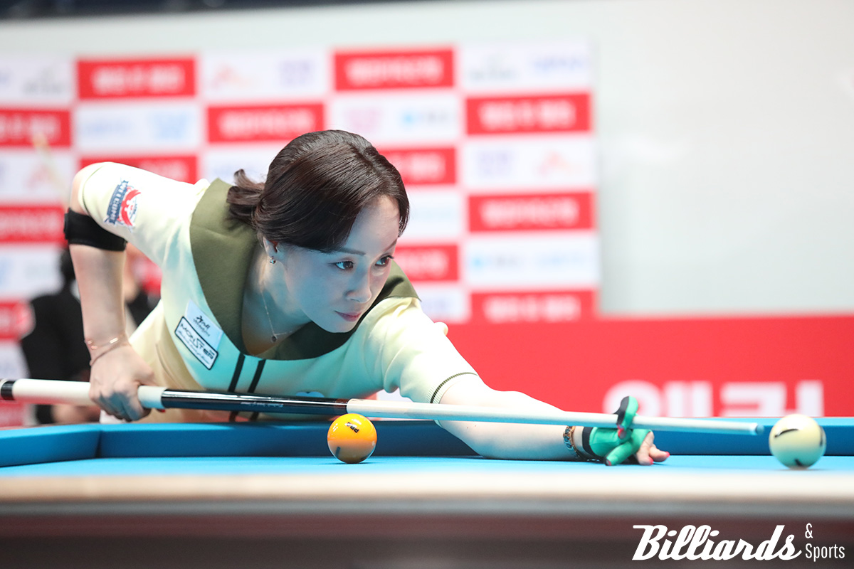 최혜미를 꺾고 첫 16강 진출에 성공한 김성하