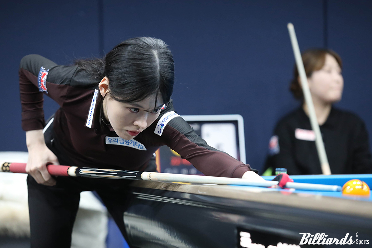 차유람과 32강전에서 맞붙는 서한솔(우리금융캐피탈).