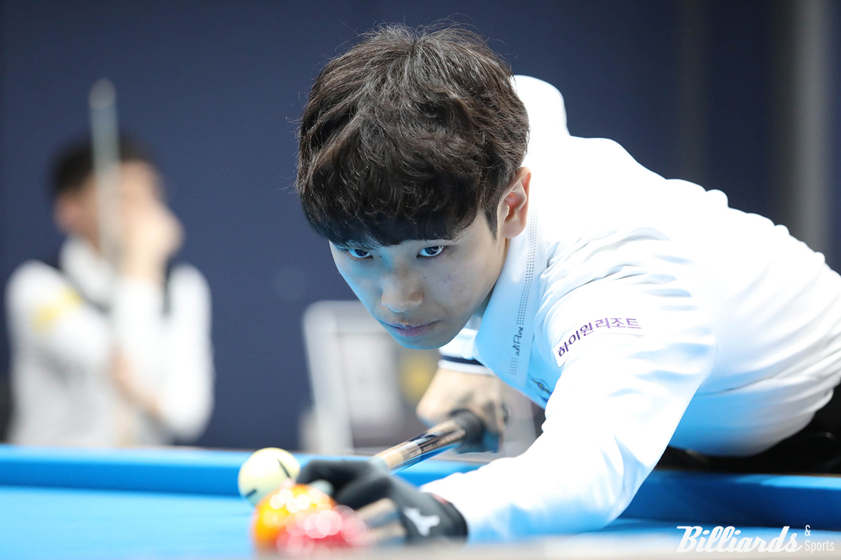 3-0으로 승리를 거두고 64강에 진출한 임성균(하이원리조트).