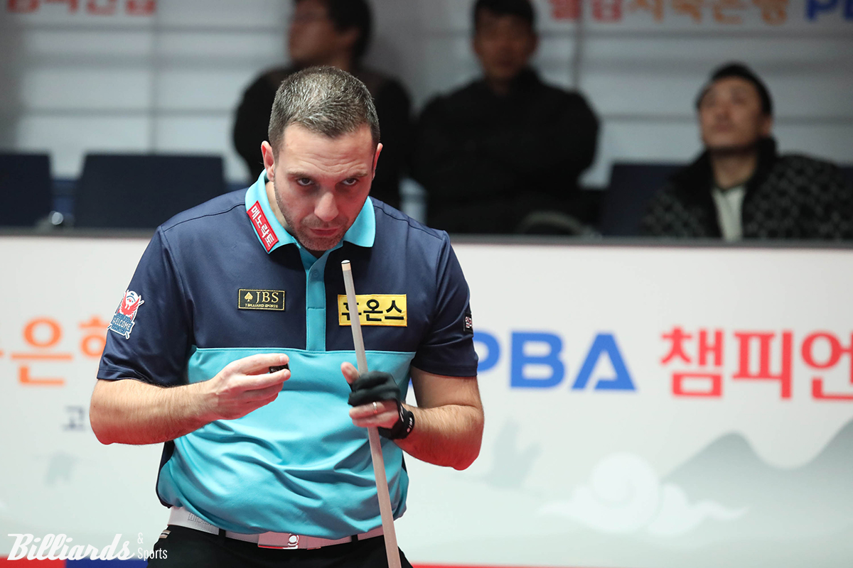 팔라손은 2세트까지 애버리지 3점대의 맹타를 휘둘렀으나, 3세트부터 조건휘의 반격에 무너져 아쉽게 탈락했다.