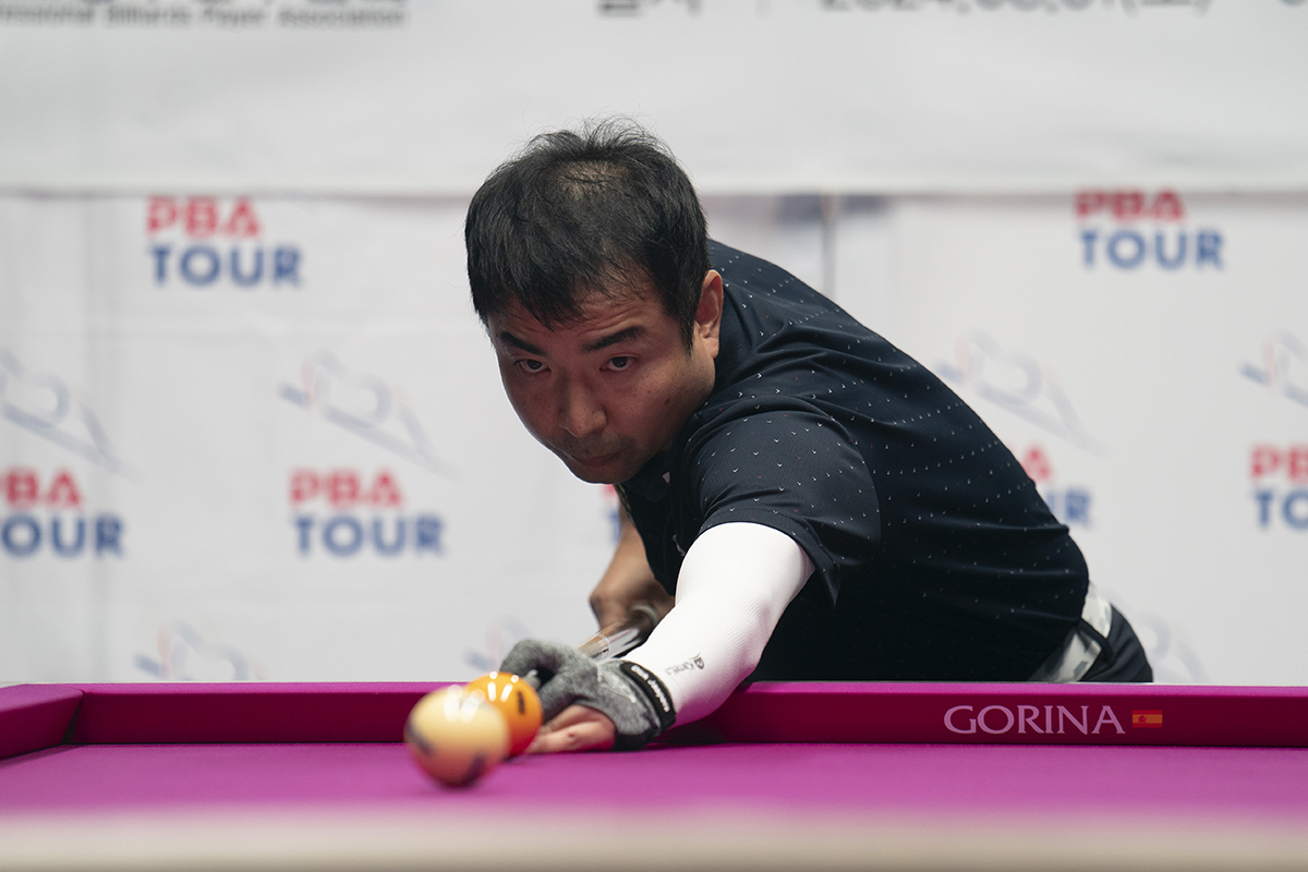 12조 1위에 오른 이영민. 사진=PBA