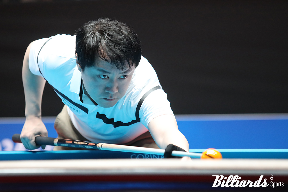 김태호2가 윤순재를 꺾고 '드림투어 파이널' 결승에 진출했다. 사진=고양/이용휘 기자