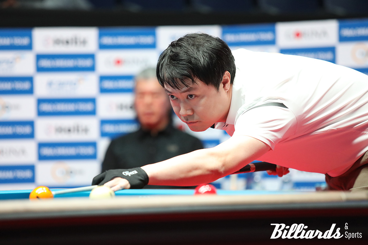 김태호2가 준결승에서 윤순재와 대결 중이다. 