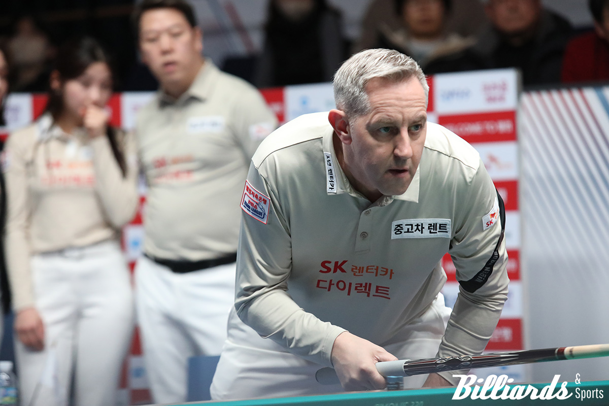 마지막 5세트 승리로 세트스코어 4-1 승리를 완성한 에디 레펀스.