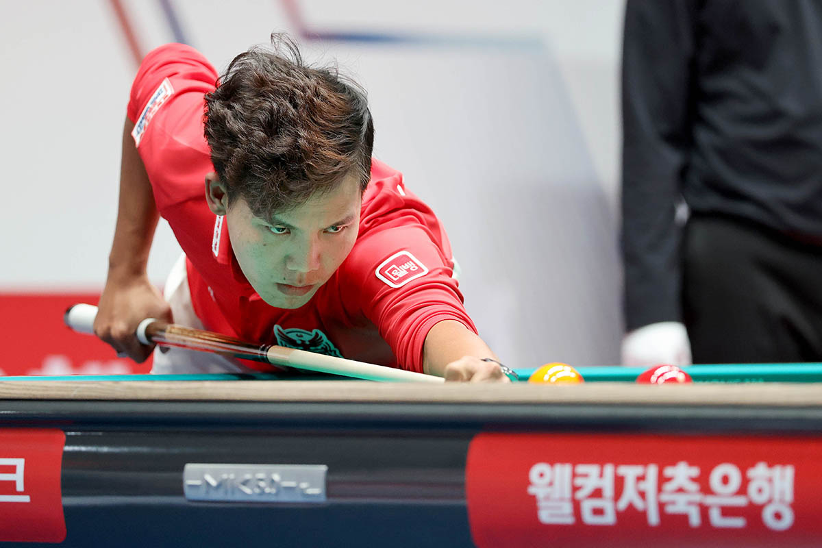 7세트 웰컴저축은행 주자로 나선 응우옌프엉린.