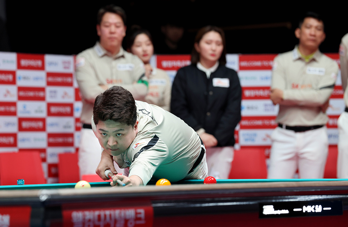 SK렌터카의 '뉴에이스' 조건휘는 3세트와 4세트에서 맹활약을 펼쳤다.