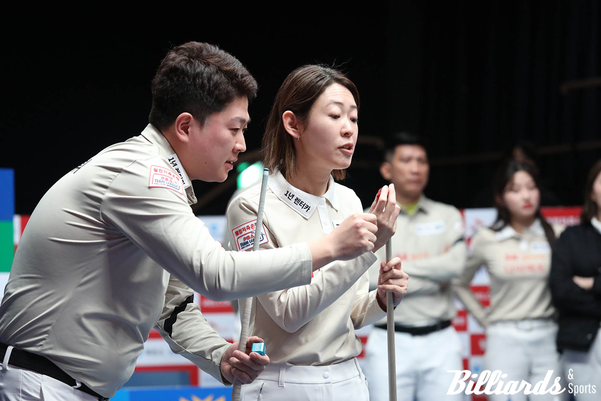 4세트에서 완벽한 호흡을 보여준 조건휘와 히다 오리에